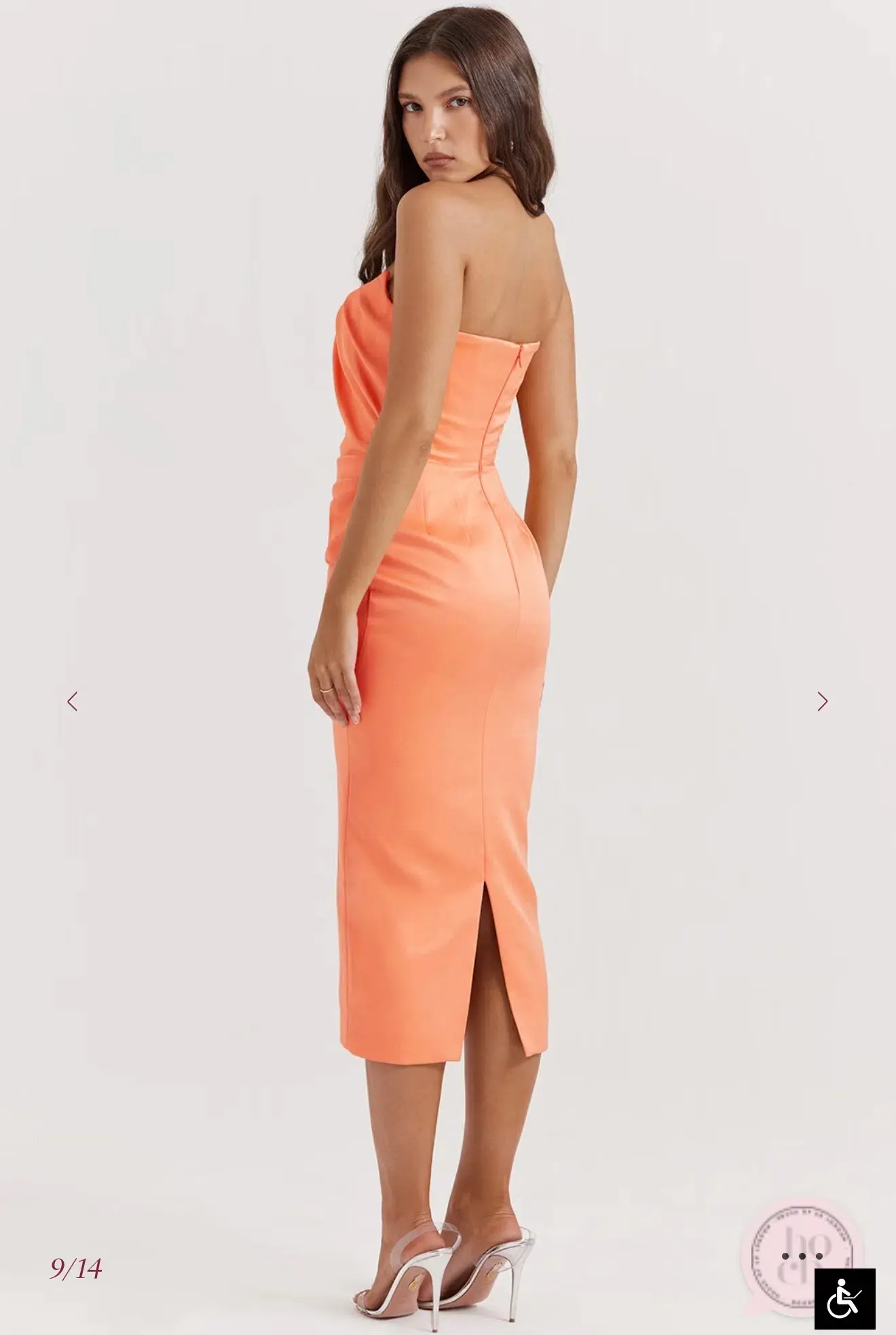 House of CB Alora Tangerine Size 8/S - Image 5
