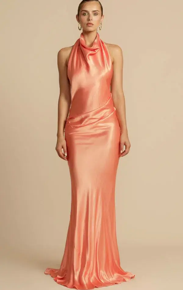 Arcina Ori Arcina Ori Gaia Dress Papaya Size S - Image 5