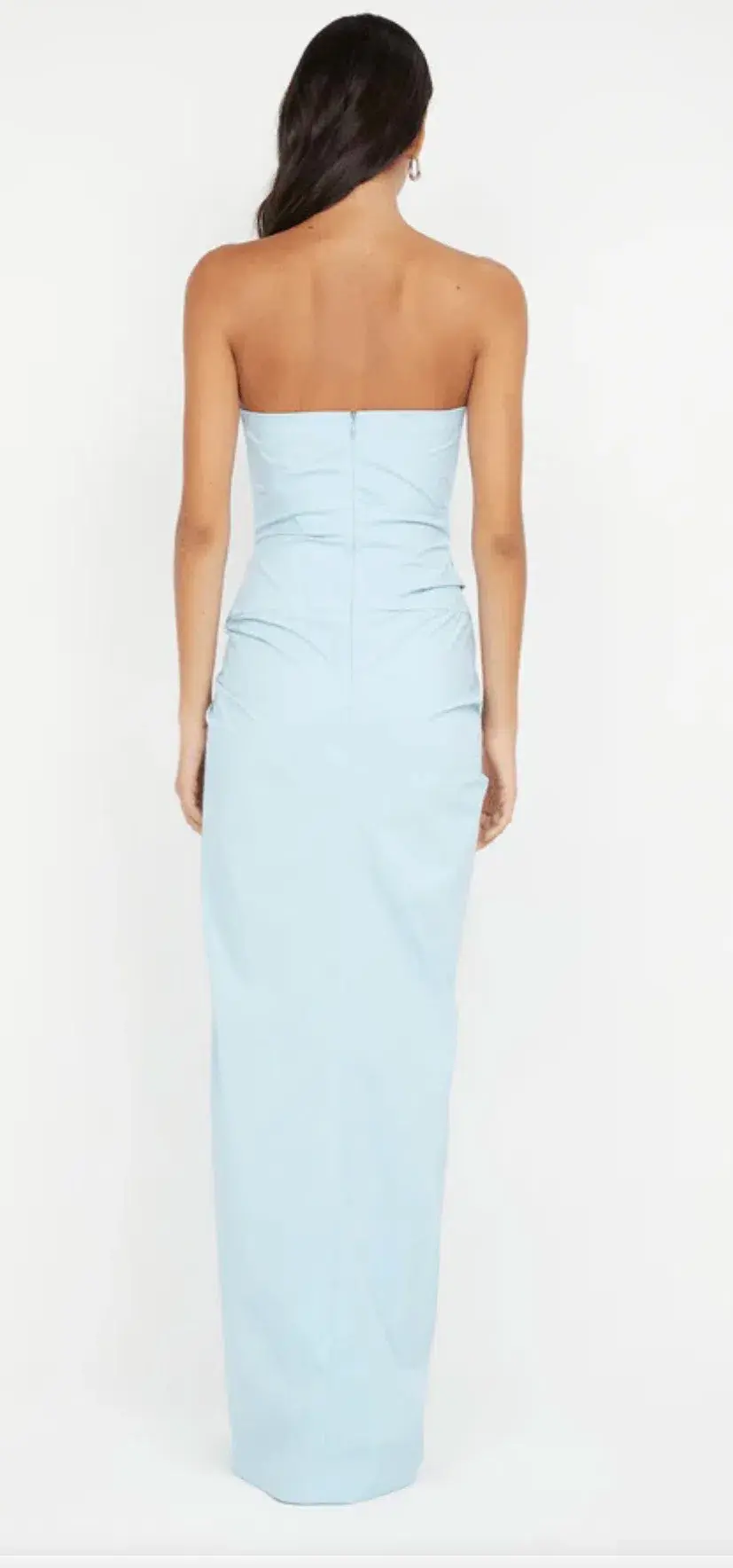 Bec and Bridge Domenic Strapless Dress Sky Blue - Image 4