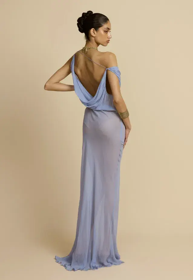 Arcina Ori JORDANA DRESS BLUE Size XS - Image 5