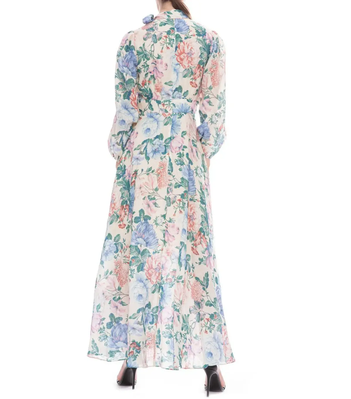 Zimmermann Verity Plunge Long Dress Dreamy Print Size 3 / AU 14 - Image 3