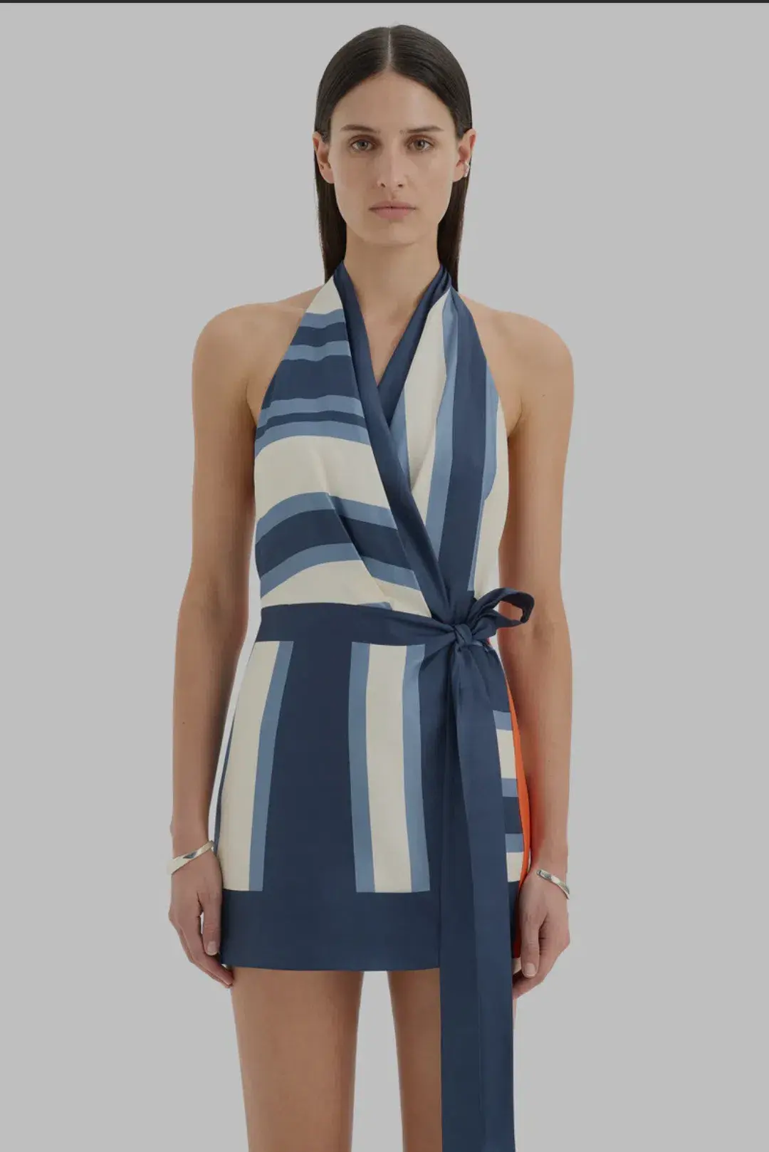 Sir the label Dazed Wrap Halter Mini Dress - Image 3