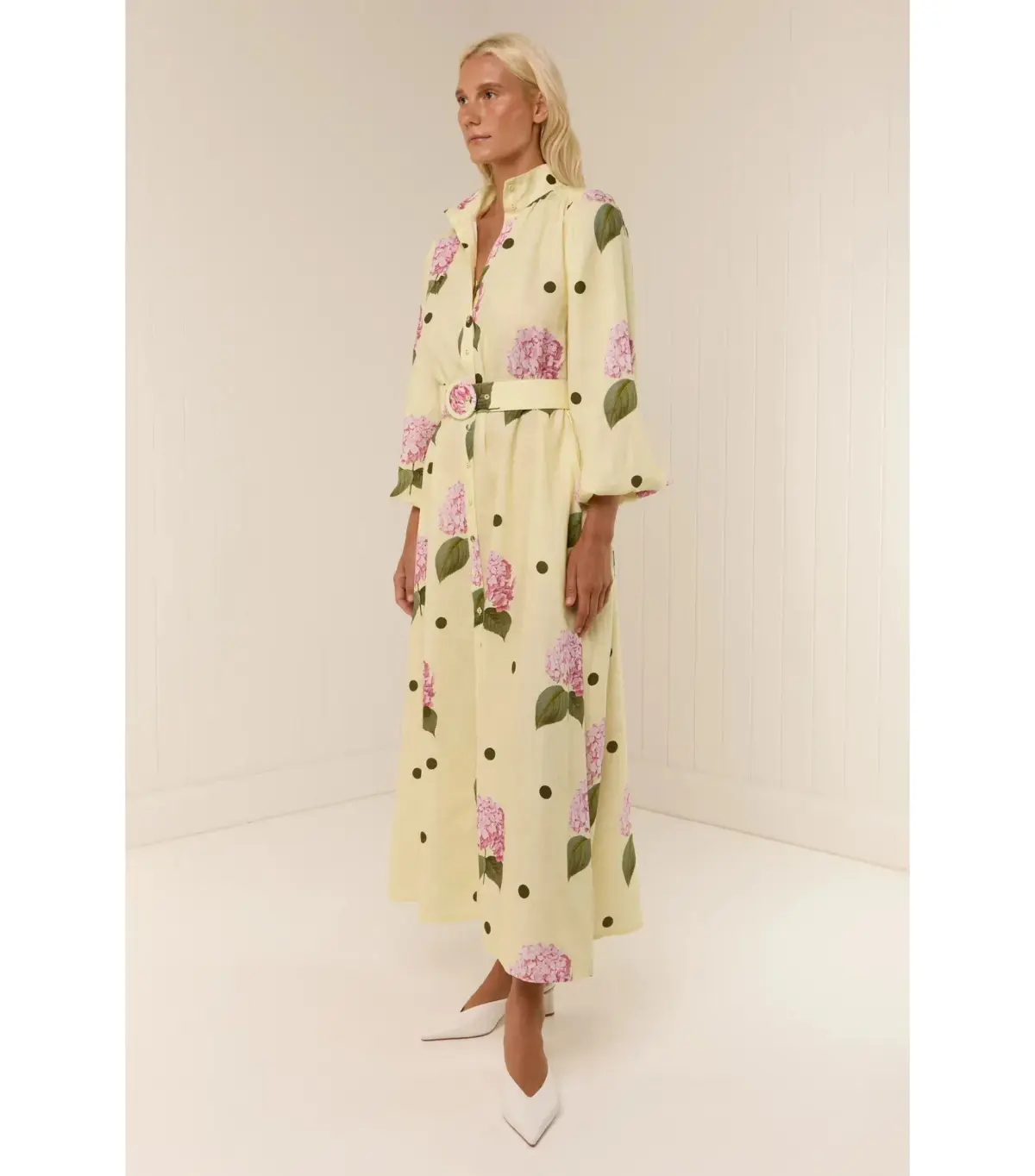 Palm Noosa Noddy Midi Dress Portofino Polka Dot Size AU 12  - Image 2