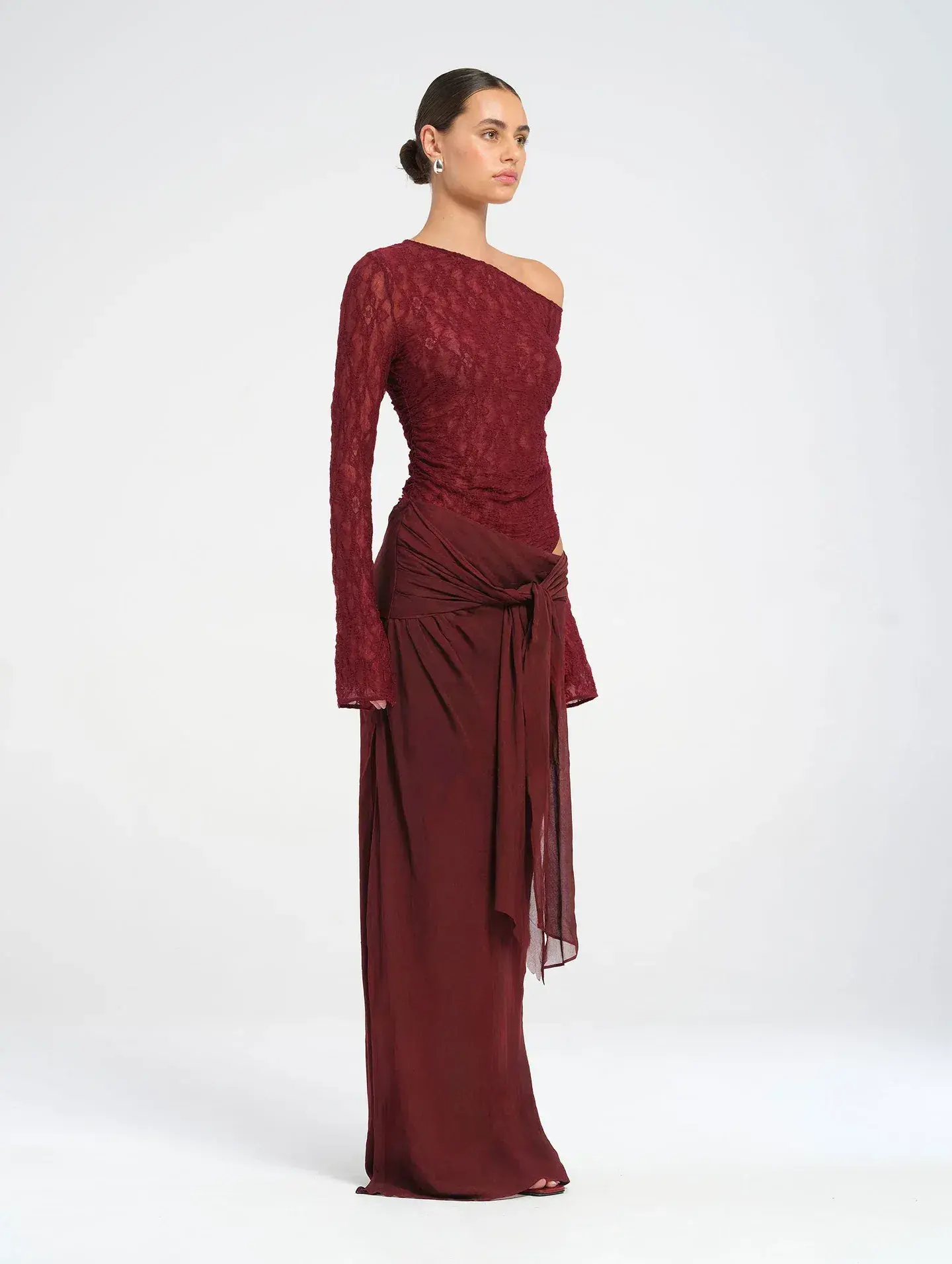 BENNI NOVA MAXI DRESS RED SIZE 8 - Image 2