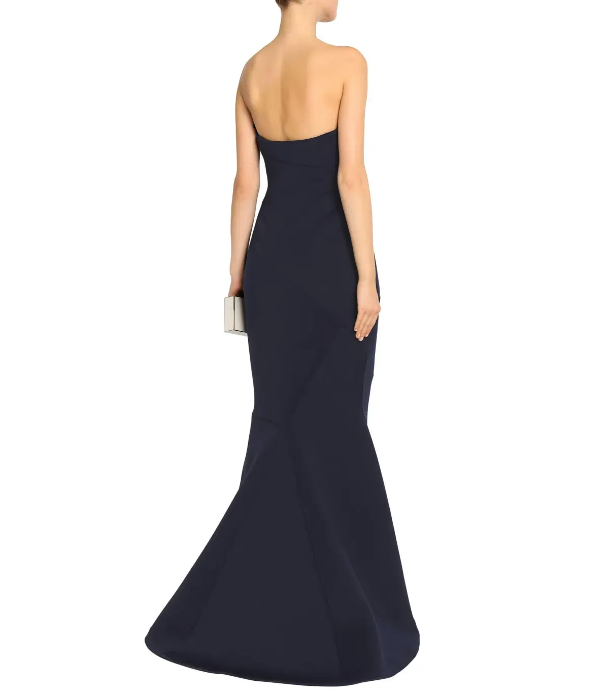 Rachel Gilbert Adelia Strapless Maxi Gown Navy Size AU 6  - Image 2
