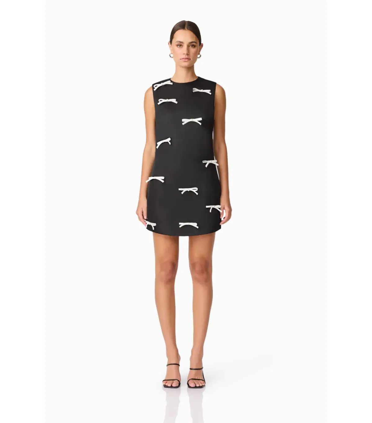 Elliatt Ursula Mini Dress Black Size AU 10 - Image 1