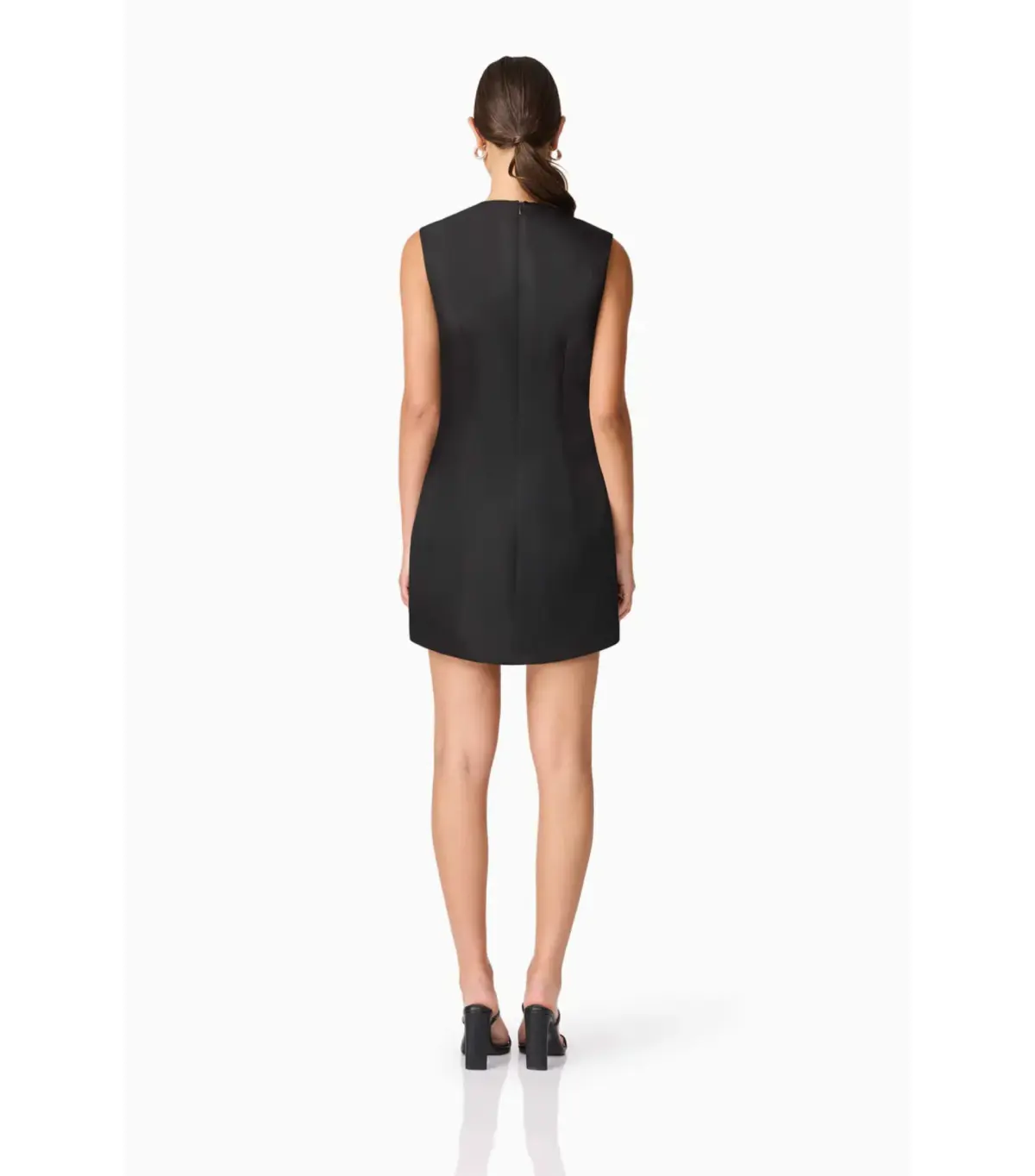 Elliatt Ursula Mini Dress Black Size AU 10 - Image 3