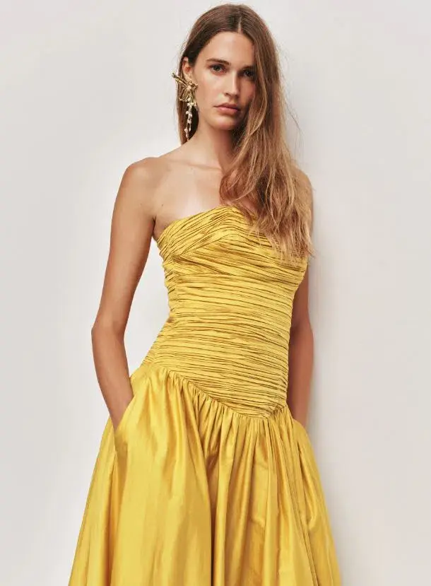 Aje Marigold Midi Dress Size 6 - Image 3