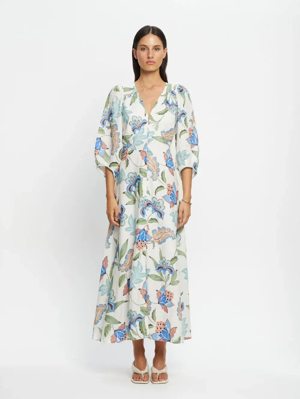 Azure Maxi Dress - Image 1