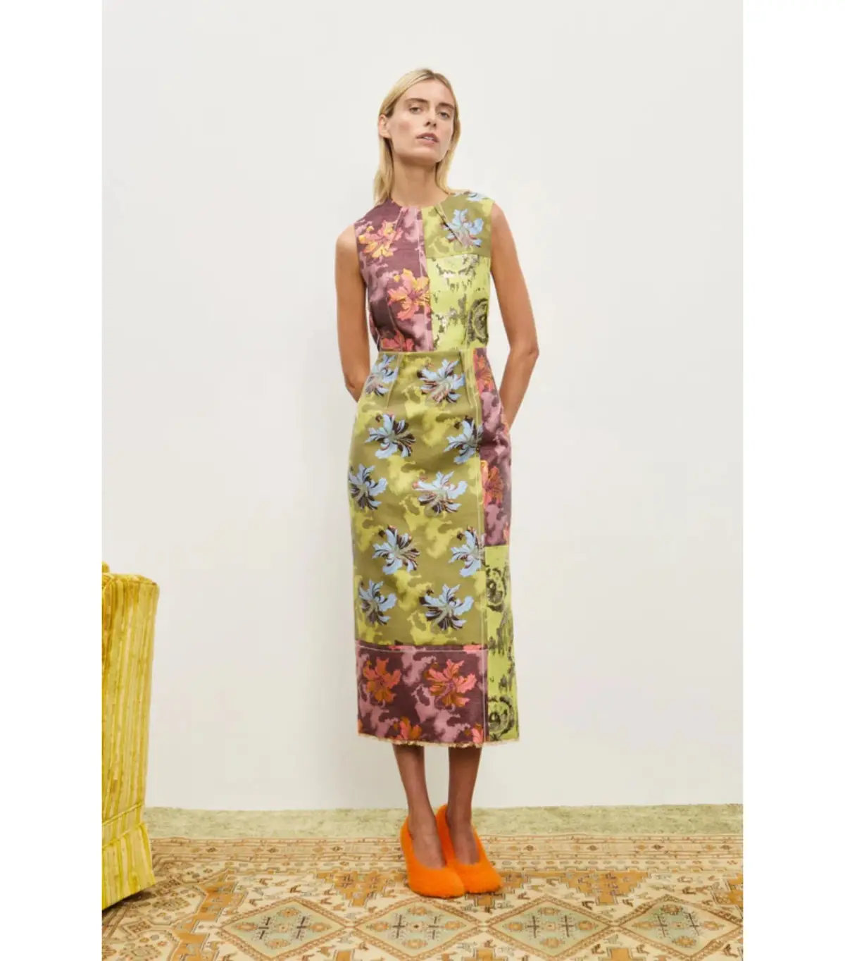 Alémais Adriana Jacquard Gown Multi Size AU 4 - Image 1