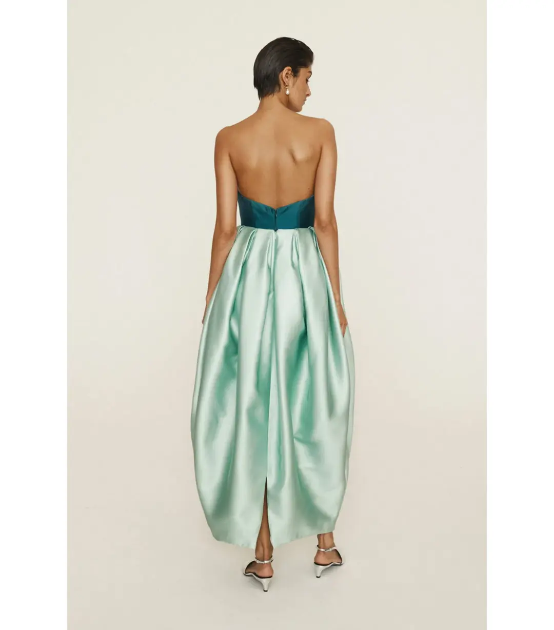 Alémais Alémais Anita Maxi Gown Green Size AU 8 for rent on The Volte - main image