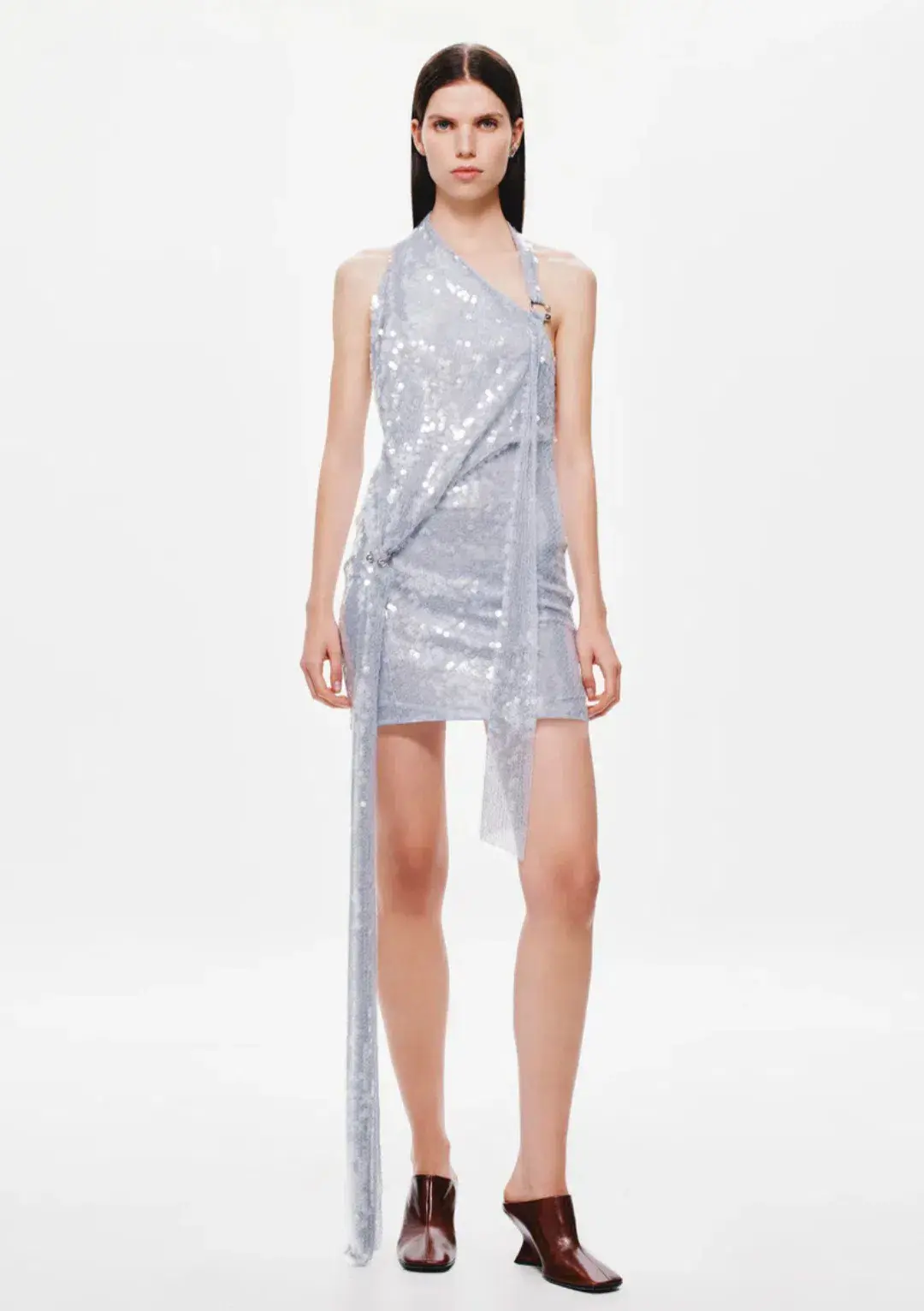 MISHA Riviera Sequin Mini Cloud Blue Size S/AU8 - Image 1
