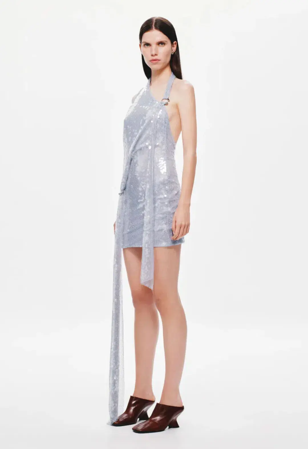 MISHA Riviera Sequin Mini Cloud Blue Size S/AU8 - Image 2