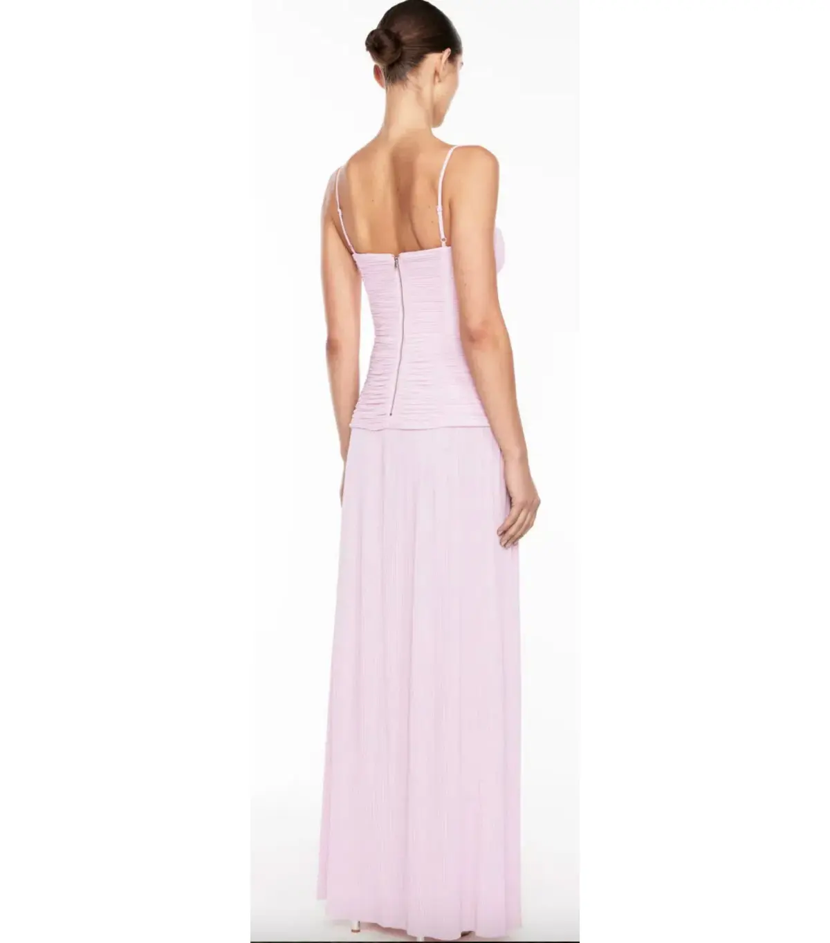 Manning Cartell Double Time Pleat Maxi Dress Hydrangea Size AU 4 - Image 2