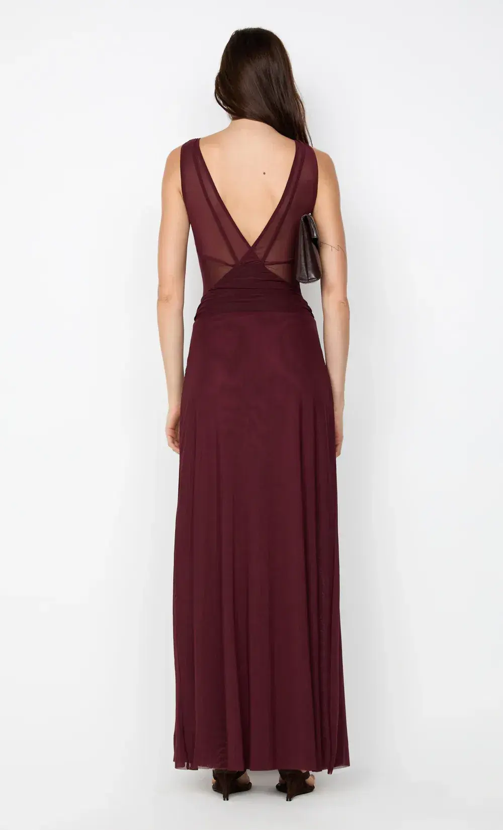 Bec & Bridge JIMENA MAXI DRESS Plum Size 10 - Image 2