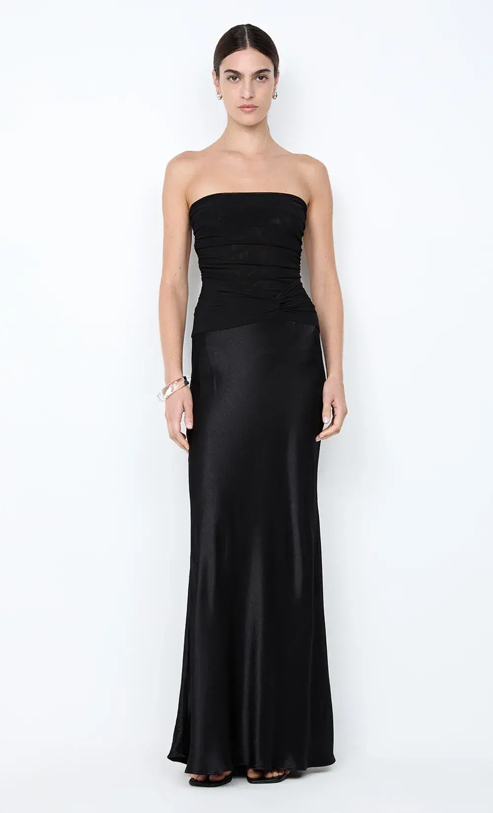 Bec & Bridge MILLAH STRAPLESS DRESS Black Size 6 - Image 1