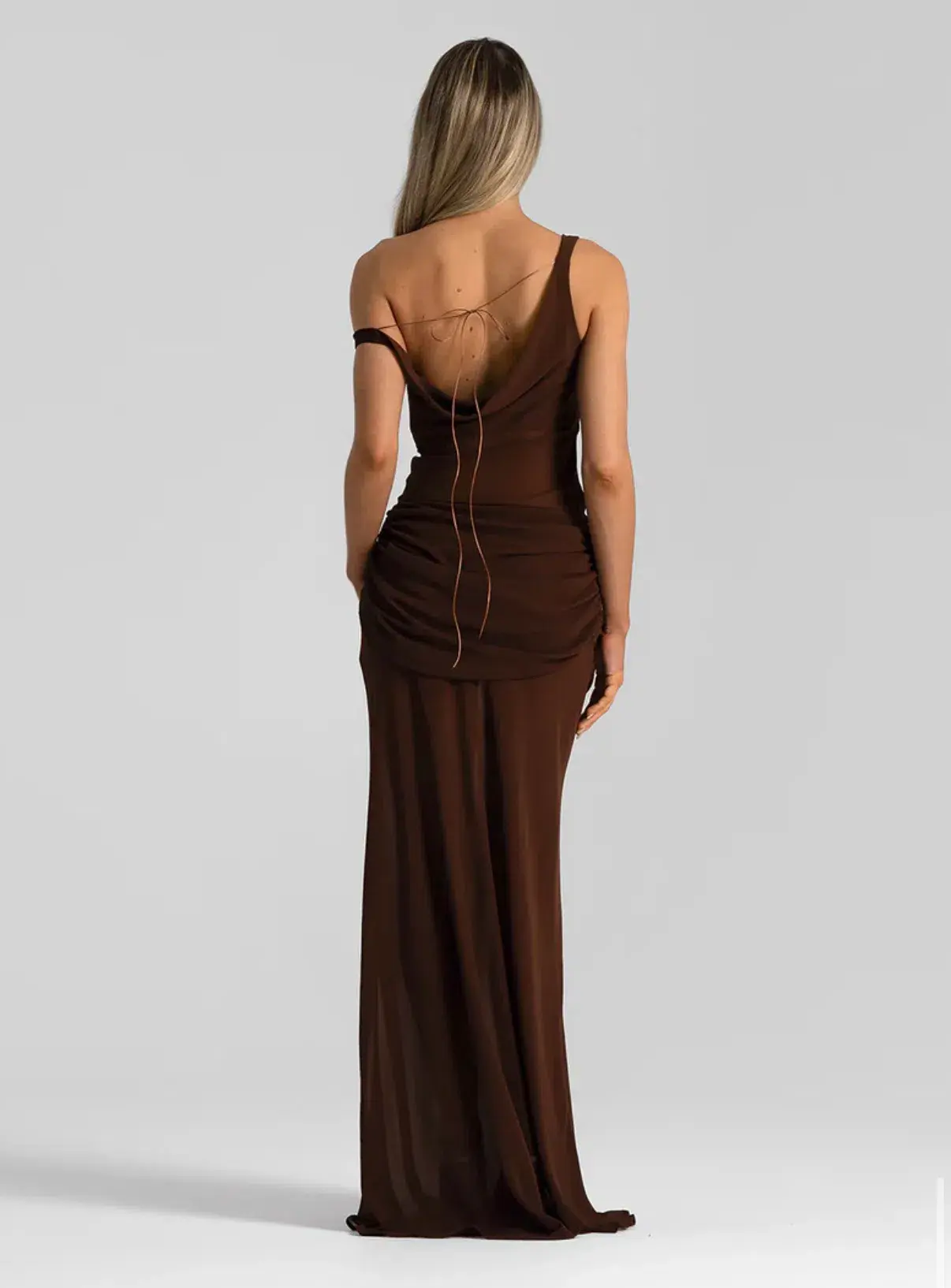 Natalie Rolt Cadence Maxi in Espresso Chocolate Size 0/ AU 6 - Image 10