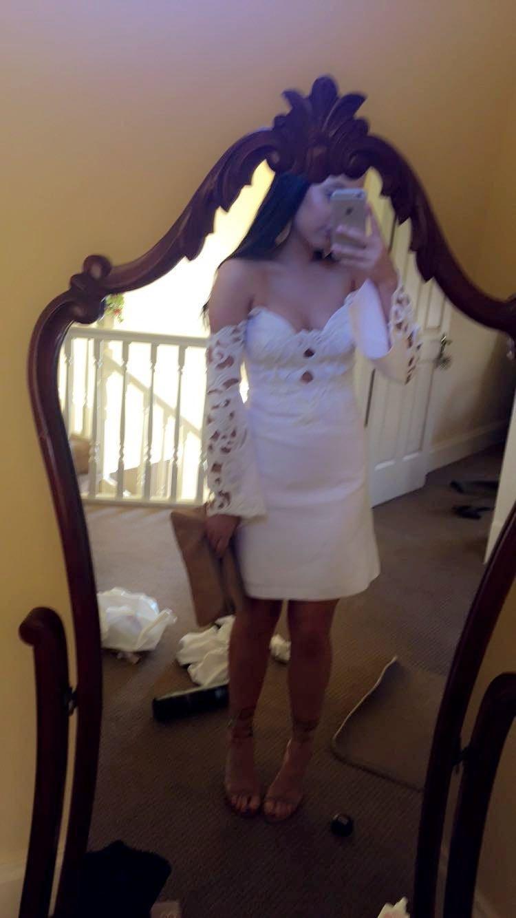 Thurley Helena Dress White Size 8 - Image 2