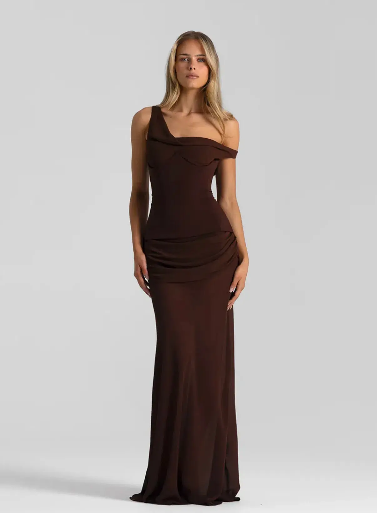 Natalie Rolt Cadence Maxi in Espresso Chocolate Size 2/ AU 10 - Image 5