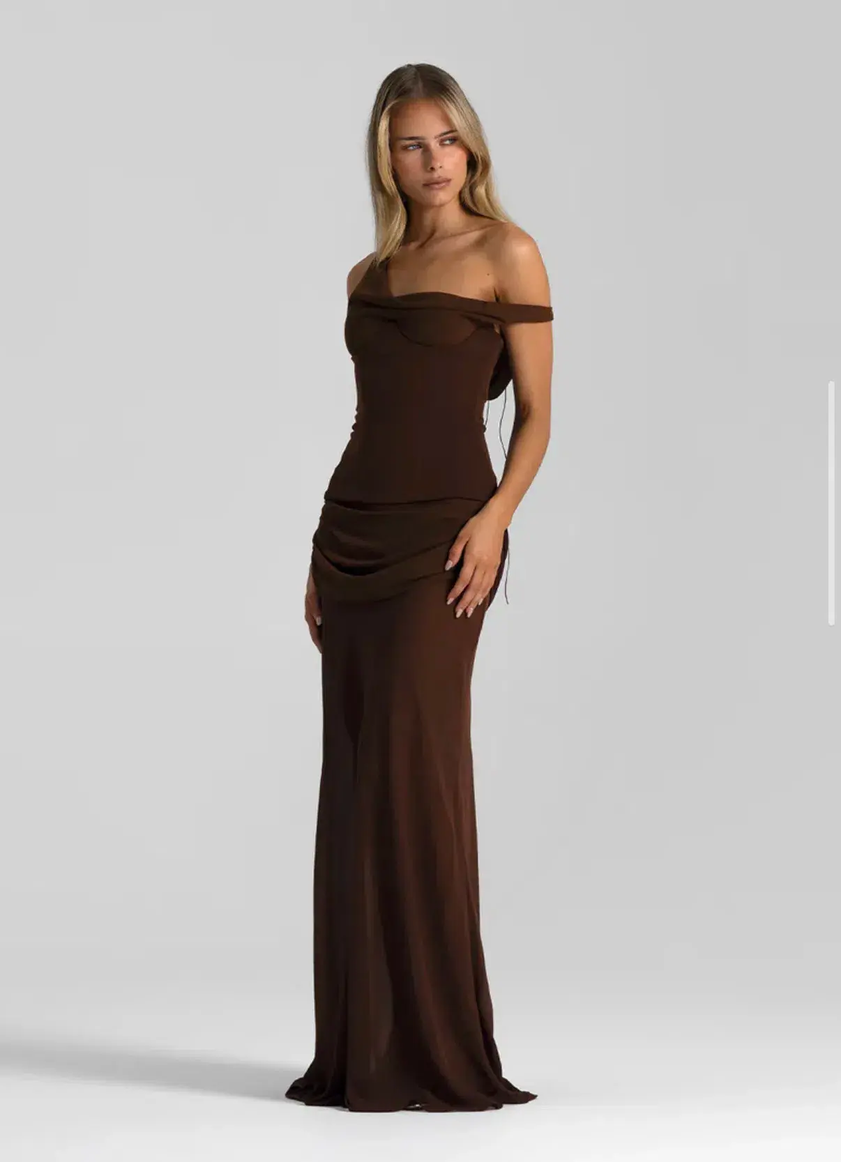 Natalie Rolt Cadence Maxi in Espresso Chocolate Size 3/ AU 12 - Image 7