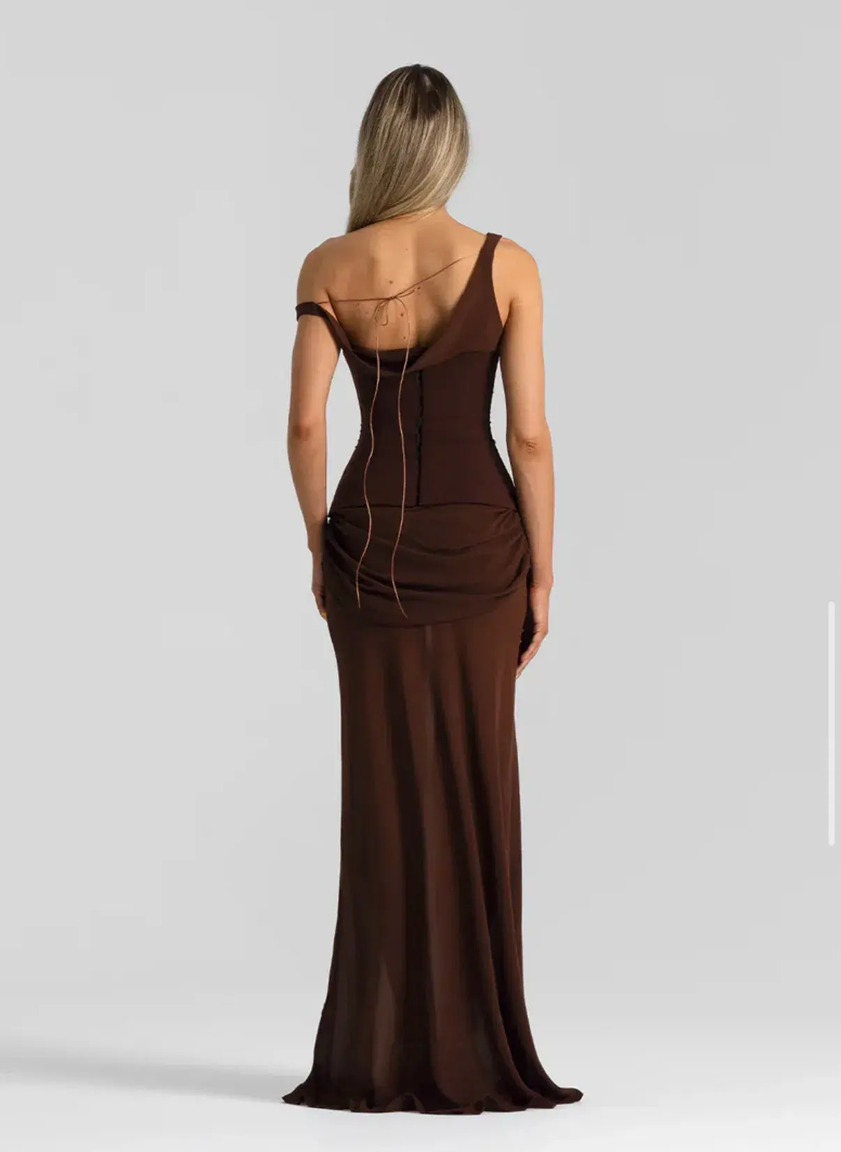 Natalie Rolt Cadence Maxi in Espresso Chocolate Size 3/ AU 12 - Image 8