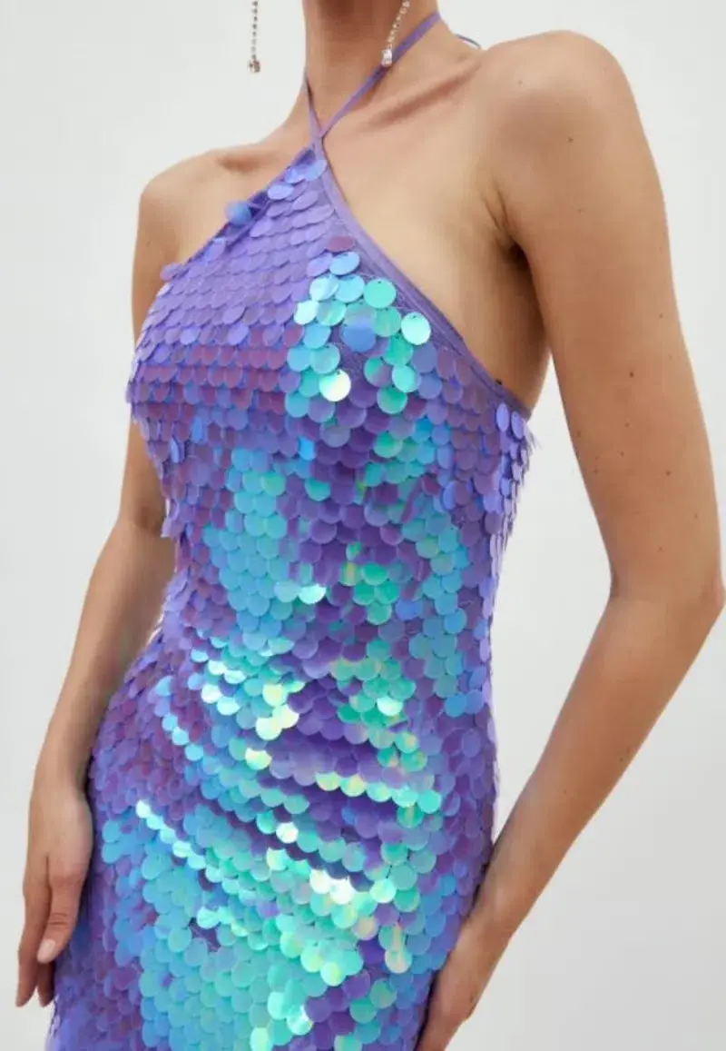New Arrivals Blanca Es Paradis Dress Lilac Size 36/ US 4 - AU 8 - Image 3