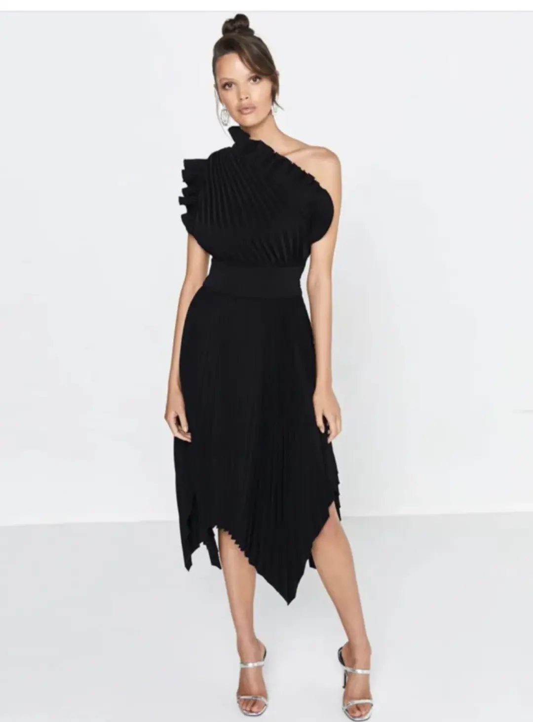 Mossman The Lady Like Dress Black Size 14 for rent on The Volte - main image