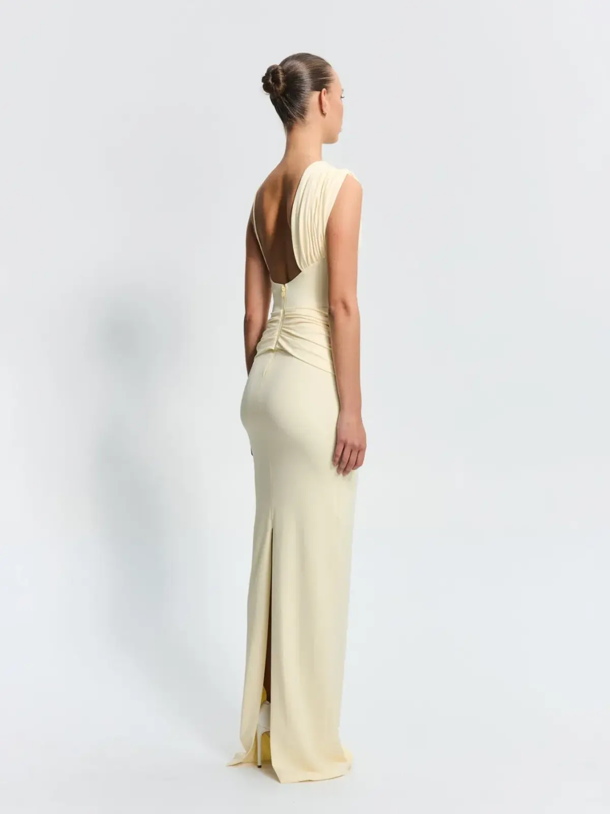 Effie Kats Greer Gown - Lemon Size XS - Image 2