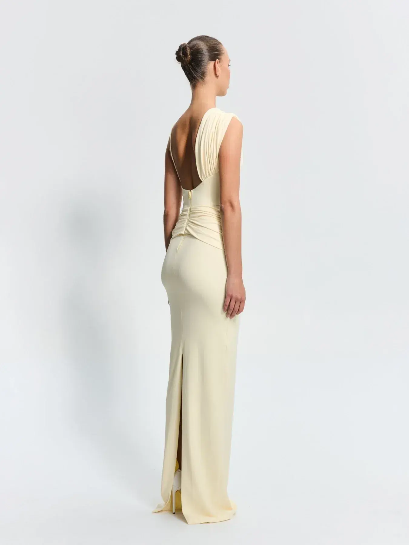 Effie Kats Greer Gown - Lemon Size S - Image 2