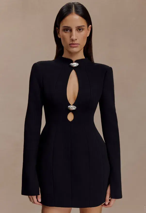 MICHELLE Cut Out Mini Dress by MESHKI - Image 1