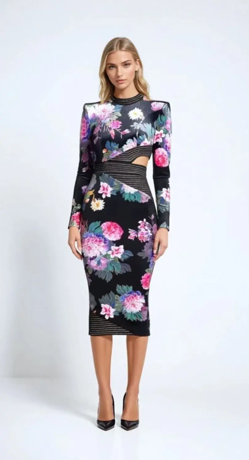 ZHIVAGO Message to Love floral dress Size 12 - Image 1
