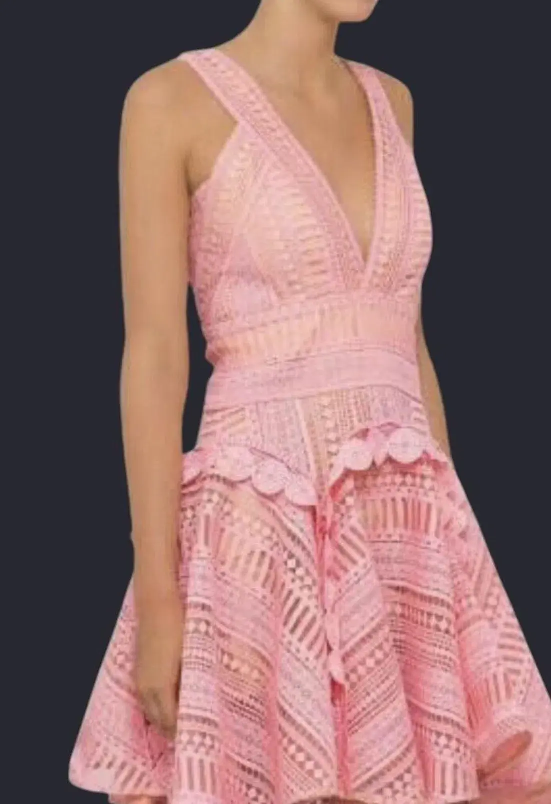 Thurley Haylleys Comet Dress Pink Size 10 - Image 2