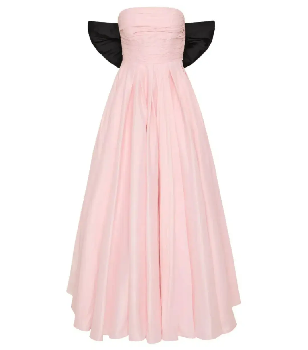 Aje Thea Gown Maxi Dress in Pink Tint/ Black Size AU 12 for rent on The Volte - main image