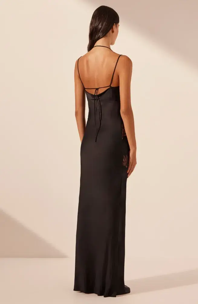 Shona Joy Jamila lace panelled maxi dress - Image 4