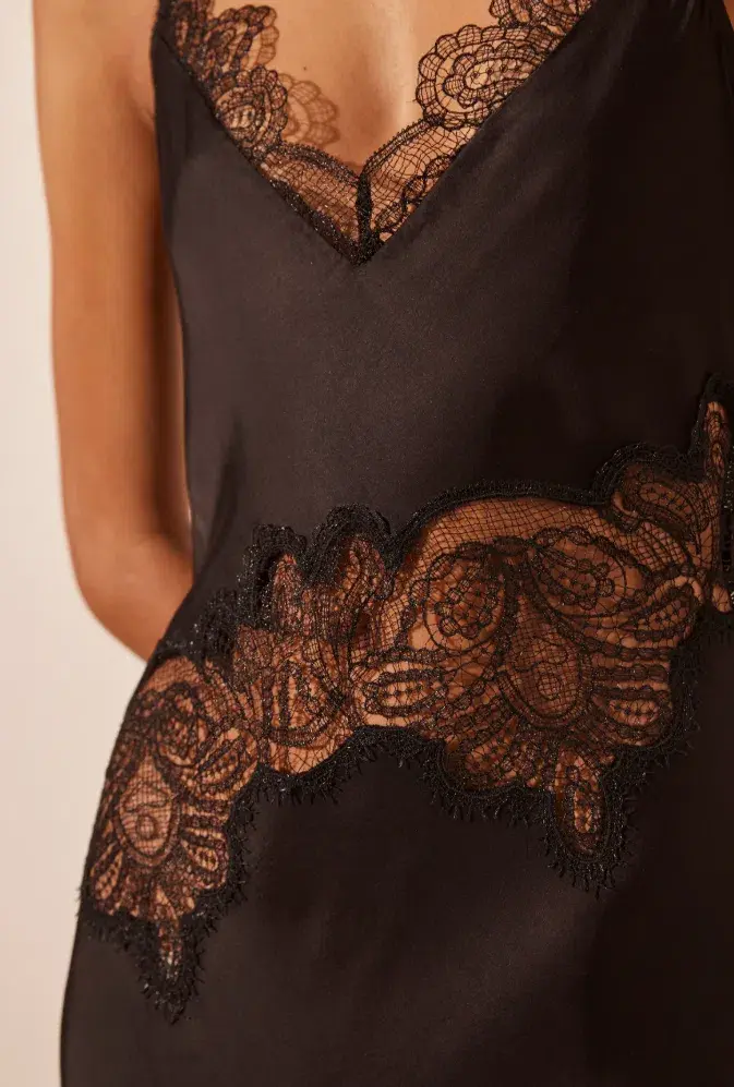 Shona Joy Jamila lace panelled maxi dress - Image 5