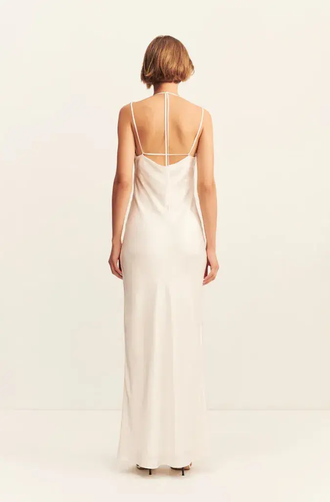 Shona Joy stratus lace panelled maxi dress - ivory 8 - Image 4