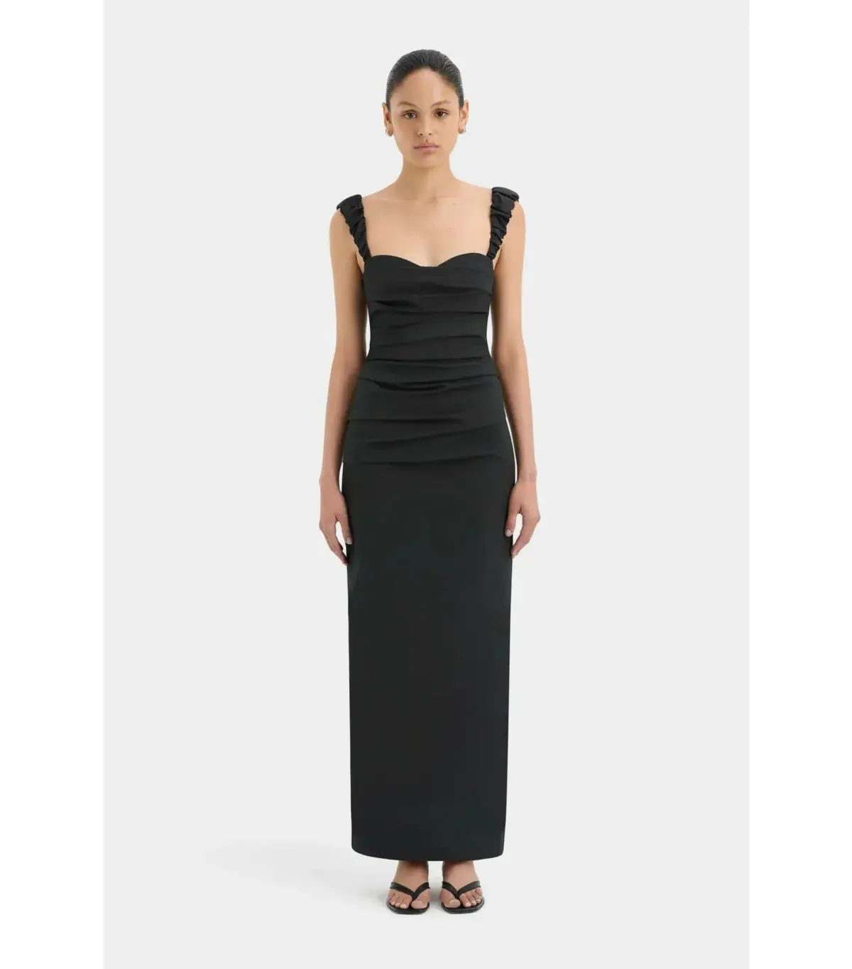 Sir the Label Azul Balconette Maxi Gown Black Size 1 / AU 8  - Image 1