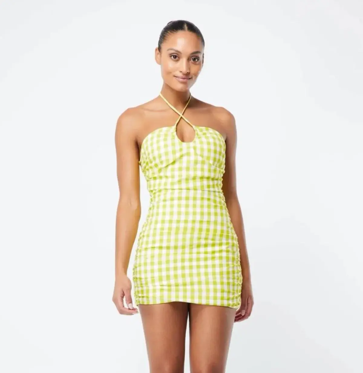 MOSSMAN Check on It Mini Dress BRAND NEW WITH TAGS Size 12  - Image 3