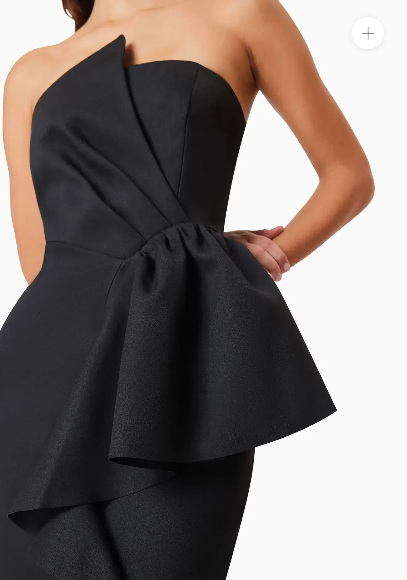 Elliatt "Reception Dress" Black - Size 12 Brand NEW with tags  - Image 3