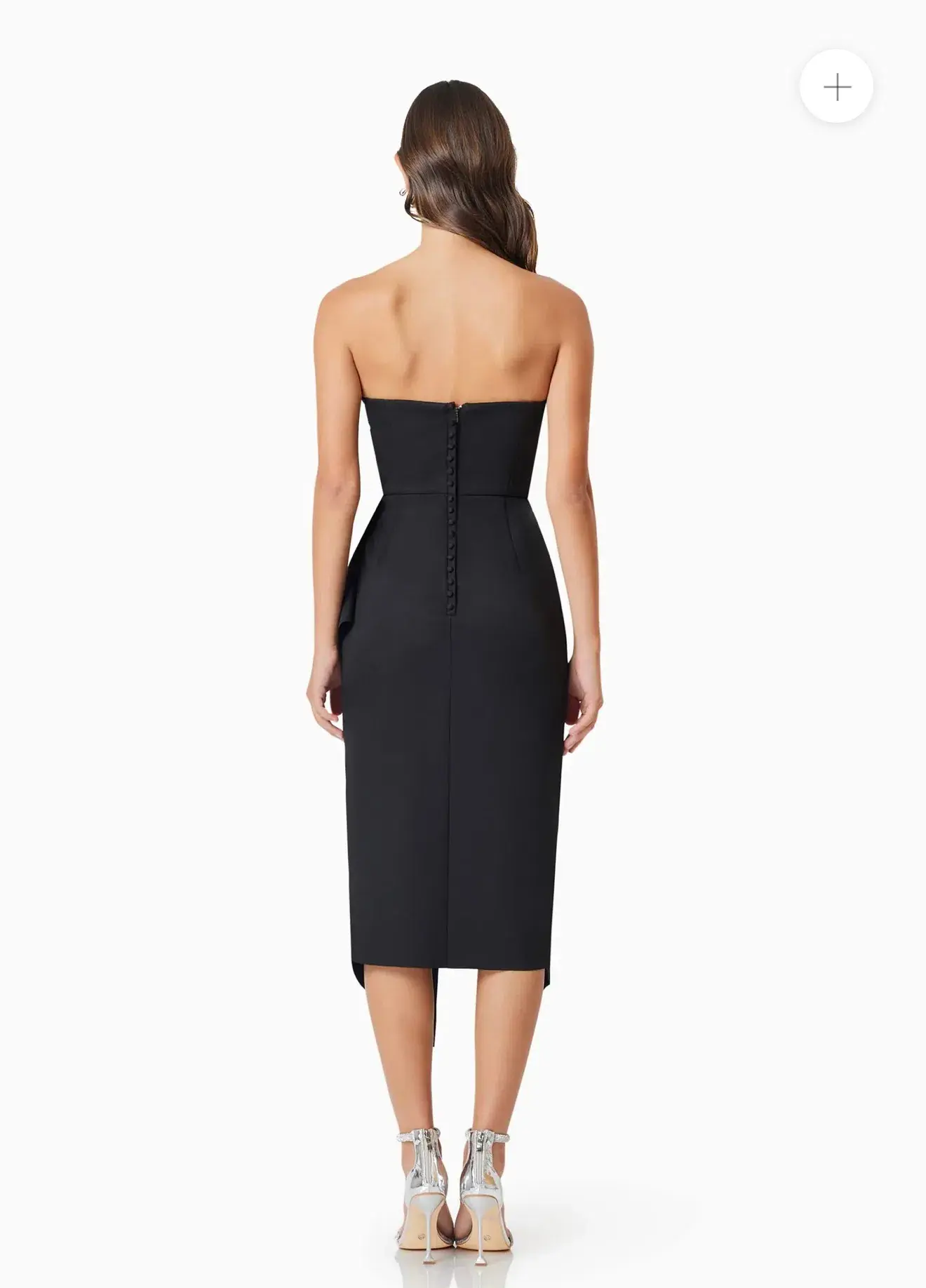 Elliatt "Reception Dress" Black - Size 12 Brand NEW with tags  - Image 4