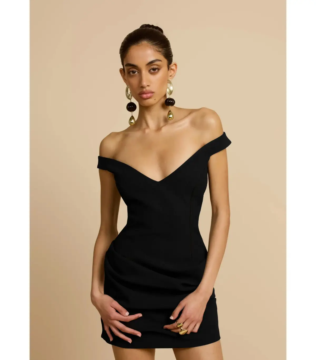 Arcina Ori Avery Mini Dress Black Size Small / AU 8 - Image 3
