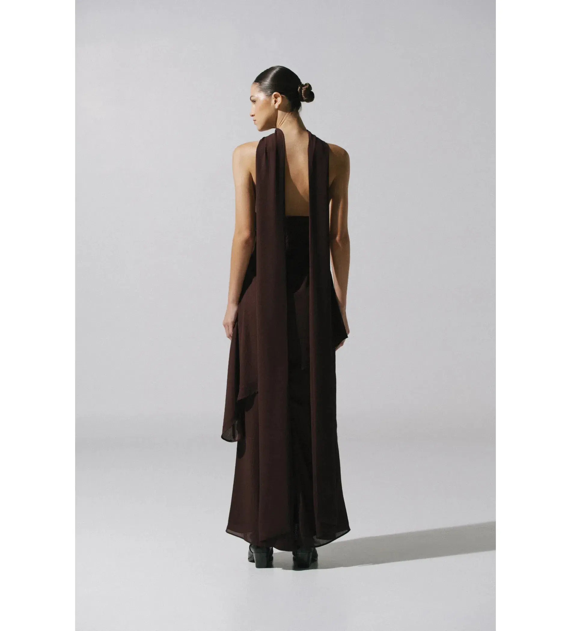 Baobab El Maxi Dress Chocolate Size XS/AU 6 - Image 2