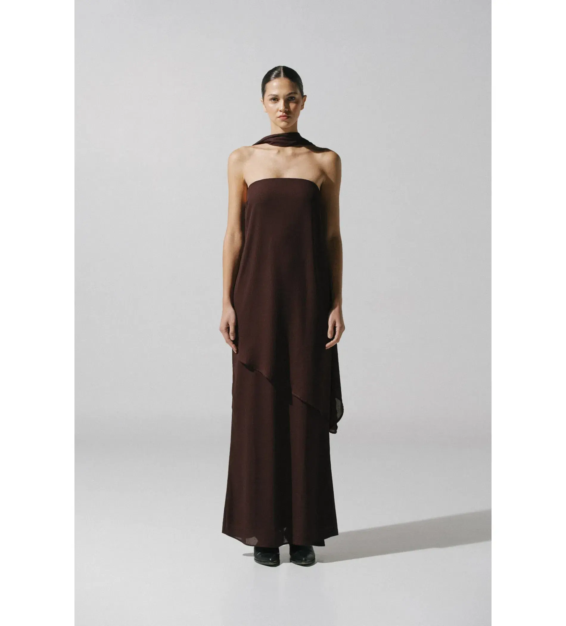 Baobab El Maxi Dress Chocolate Size XS/AU 6 - Image 1