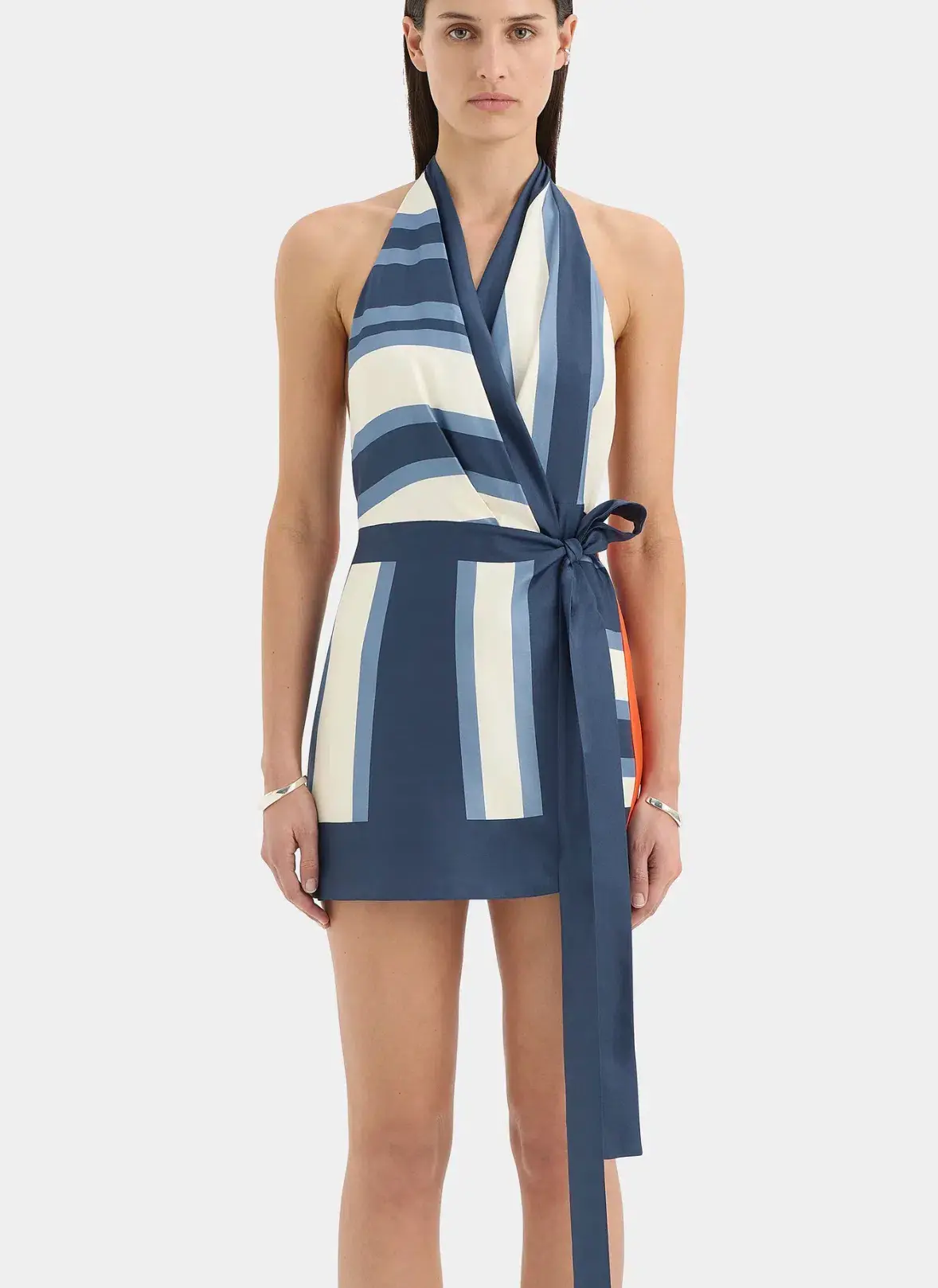 Sir the Label Dazed Wrap Halter Mini Dress - size 1 - Image 1
