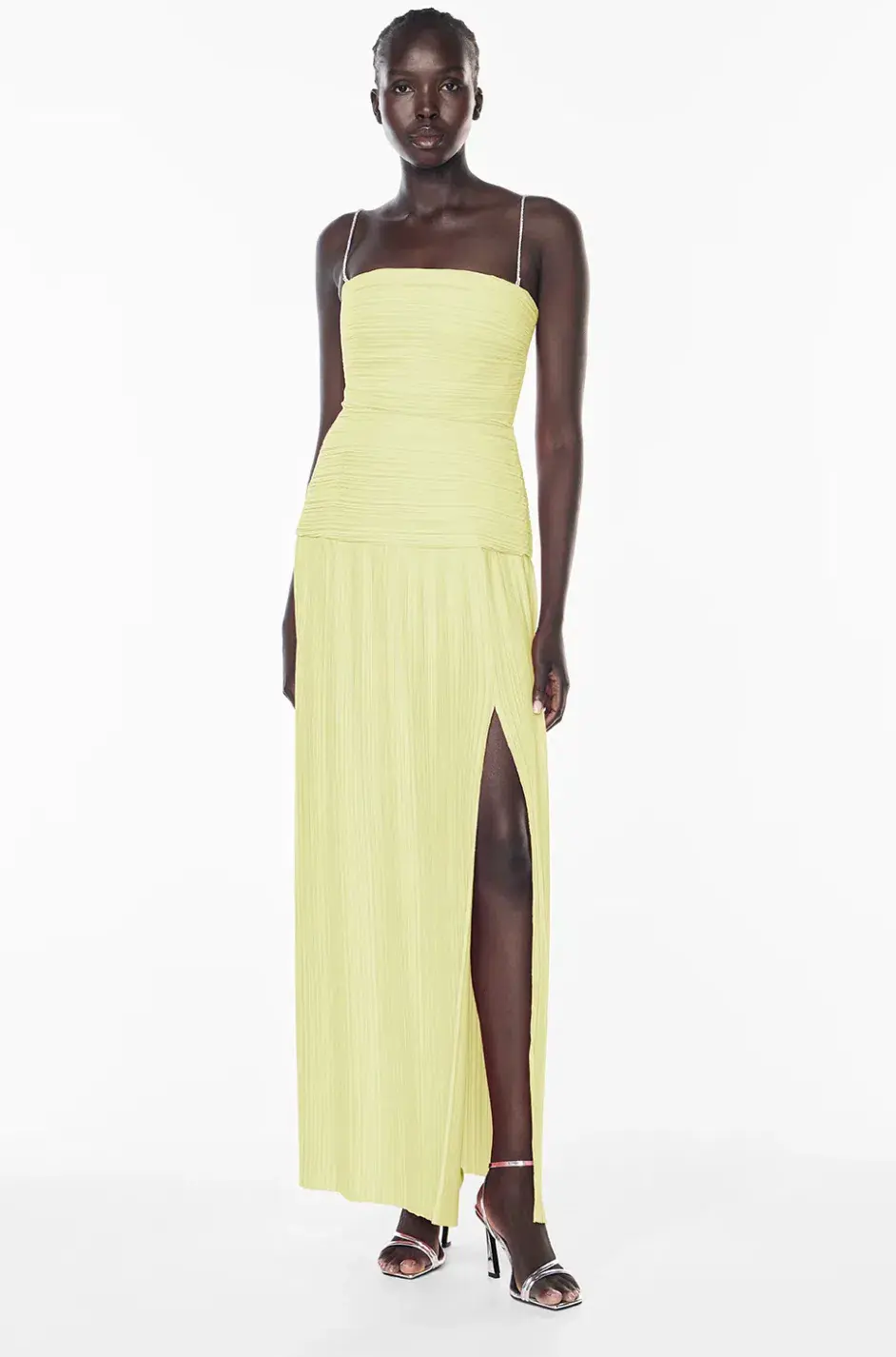 Manning Cartell Royal Debut Dress - Lemon Yellow AU 10  - Image 2