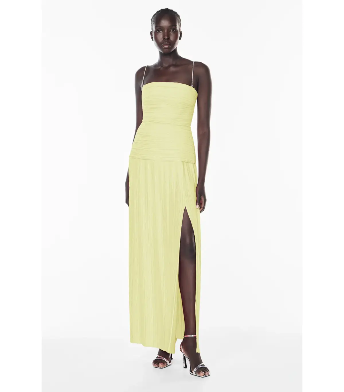 Manning Cartell Royal Debut Maxi Dress in Lemon Yellow Size AU 12  - Image 1