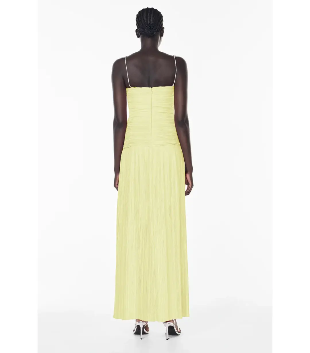 Manning Cartell Royal Debut Maxi Dress in Lemon Yellow Size AU 12  for rent on The Volte - main image