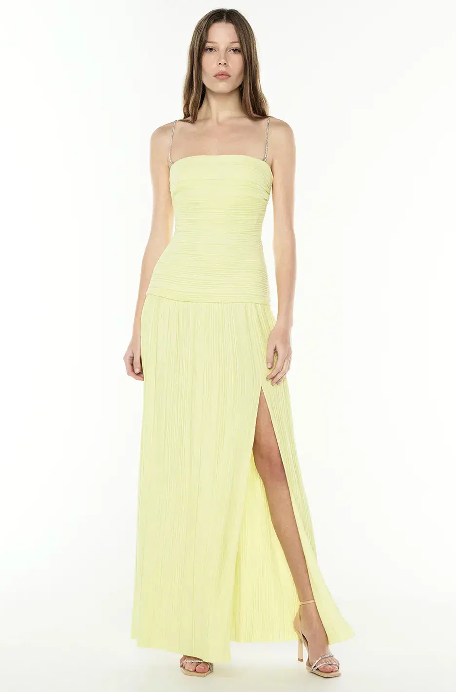 Manning Cartell Royal Debut Dress - Lemon Yellow AU 12  - Image 1