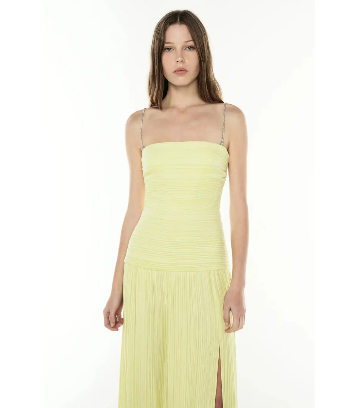 Manning Cartell Royal Debut Maxi Dress in Lemon Yellow Size AU 12  - Image 5