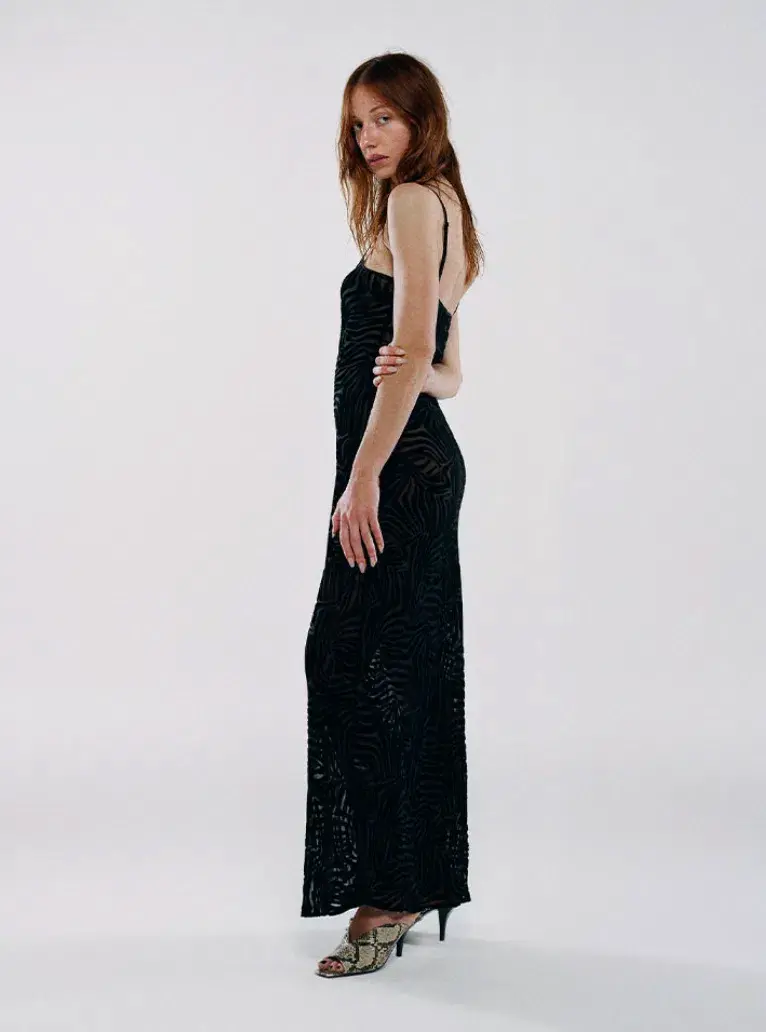 Realisation Amber Zebra Maxi Dress - size small - Image 5